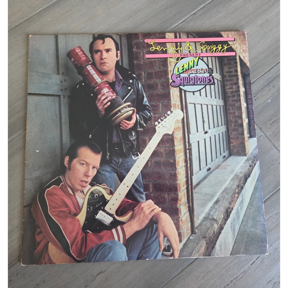 Lenny & Squiggy Present Lenny and the Squigtones Vinyl LP 1979 Casablanca
